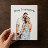 Personalized Illustrated Greeting Card